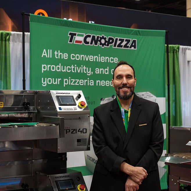 commercial conveyor pizza oven