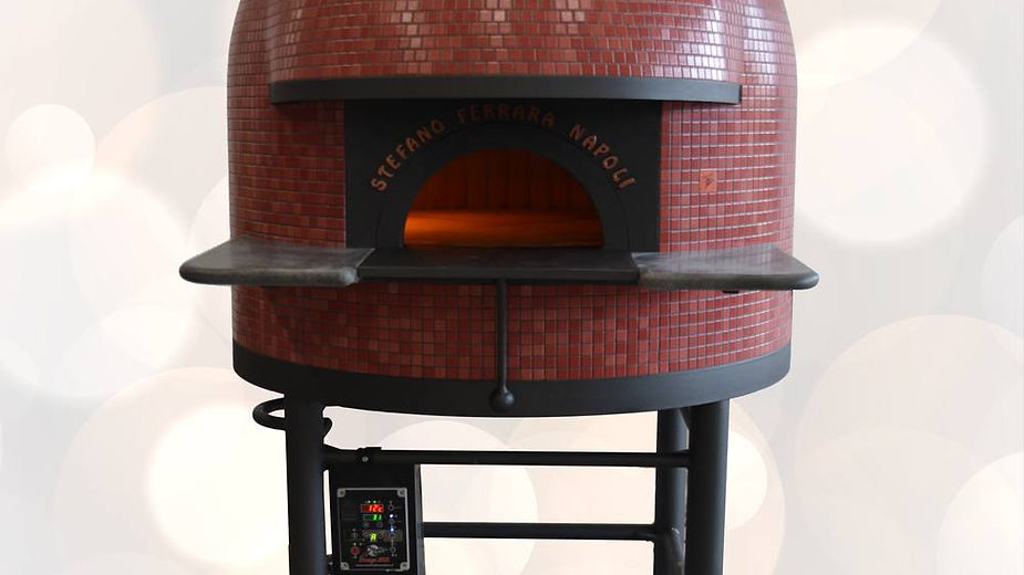 Stefano Ferrara wood-fired brick oven – Handcrafted in Italy for authentic Neapolitan pizza.